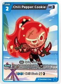 Chili Pepper Cookie - The Dark Enchantress War - CookieRun: Braverse TCG card