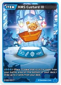 HMS Custard III - The Dark Enchantress War - CookieRun: Braverse TCG card
