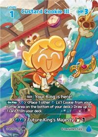 Custard Cookie III (094) (SEC) - The Dark Enchantress War - CookieRun: Braverse TCG card
