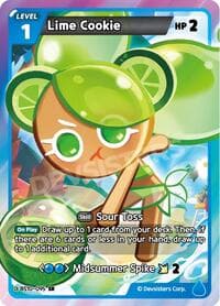 Lime Cookie - The Dark Enchantress War - CookieRun: Braverse TCG card