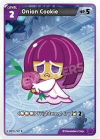 Onion Cookie - The Dark Enchantress War - CookieRun: Braverse TCG card