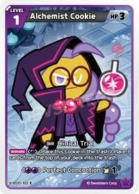 Alchemist Cookie - The Dark Enchantress War - CookieRun: Braverse TCG card