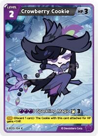 Crowberry Cookie - The Dark Enchantress War - CookieRun: Braverse TCG card