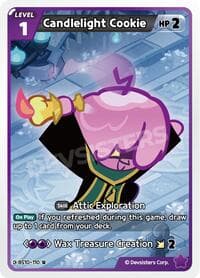 Candlelight Cookie - The Dark Enchantress War - CookieRun: Braverse TCG card