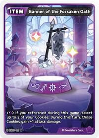 Banner of the Forsaken Oath - The Dark Enchantress War - CookieRun: Braverse TCG card