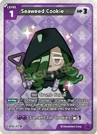 Seaweed Cookie - The Dark Enchantress War - CookieRun: Braverse TCG card