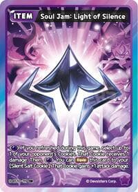 Soul Jam: Light of Silence - The Dark Enchantress War - CookieRun: Braverse TCG card