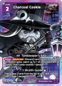 Charcoal Cookie - The Dark Enchantress War - CookieRun: Braverse TCG card