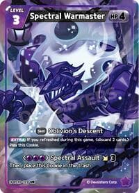 Spectral Warmaster - The Dark Enchantress War - CookieRun: Braverse TCG card