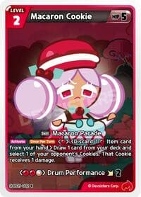 Macaron Cookie - The Dark Enchantress War - CookieRun: Braverse TCG card