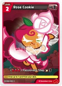 Rose Cookie - The Dark Enchantress War - CookieRun: Braverse TCG card