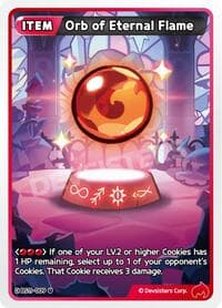 Orb of Eternal Flame - The Dark Enchantress War - CookieRun: Braverse TCG card