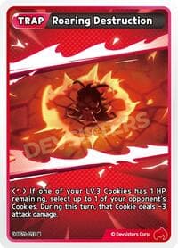 Roaring Destruction - The Dark Enchantress War - CookieRun: Braverse TCG card