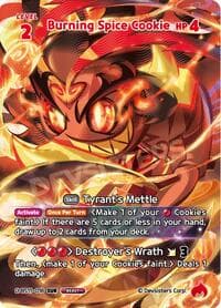 Burning Spice Cookie (SUR) - The Dark Enchantress War - CookieRun: Braverse TCG card