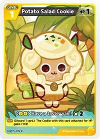Potato Salad Cookie - The Dark Enchantress War - CookieRun: Braverse TCG card