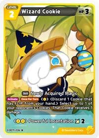 Wizard Cookie - The Dark Enchantress War - CookieRun: Braverse TCG card