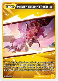 Passion Escaping Paradise - The Dark Enchantress War - CookieRun: Braverse TCG card
