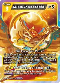 Golden Cheese Cookie - The Dark Enchantress War - CookieRun: Braverse TCG card