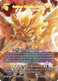Golden Cheese Cookie (SSR) - The Dark Enchantress War - CookieRun: Braverse TCG card