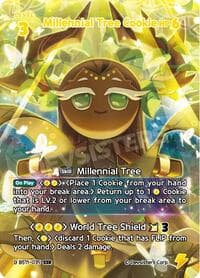 Millennial Tree Cookie (SSR) - The Dark Enchantress War - CookieRun: Braverse TCG card