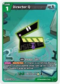 Director Q - The Dark Enchantress War - CookieRun: Braverse TCG card