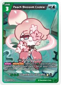 Peach Blossom Cookie - The Dark Enchantress War - CookieRun: Braverse TCG card