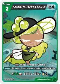 Shine Muscat Cookie (042) - The Dark Enchantress War - CookieRun: Braverse TCG card