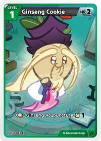Ginseng Cookie (043) - The Dark Enchantress War - CookieRun: Braverse TCG card