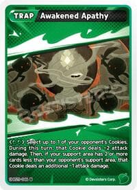 Awakened Apathy - The Dark Enchantress War - CookieRun: Braverse TCG card