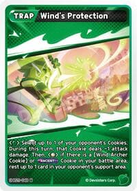 Wind's Protection - The Dark Enchantress War - CookieRun: Braverse TCG card