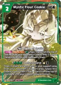 Mystic Flour Cookie - The Dark Enchantress War - CookieRun: Braverse TCG card