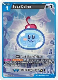 Soda Dollop - The Dark Enchantress War - CookieRun: Braverse TCG card