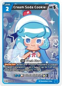 Cream Soda Cookie - The Dark Enchantress War - CookieRun: Braverse TCG card