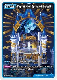 Top of the Spire of Deceit - The Dark Enchantress War - CookieRun: Braverse TCG card