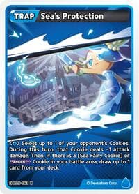 Sea's Protection - The Dark Enchantress War - CookieRun: Braverse TCG card