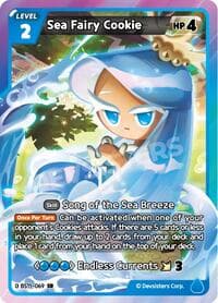 Sea Fairy Cookie - The Dark Enchantress War - CookieRun: Braverse TCG card