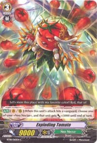 Exploding Tomato - BT08: Blue Storm Armada - Cardfight Vanguard card