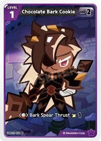 Chocolate Bark Cookie - The Dark Enchantress War - CookieRun: Braverse TCG card