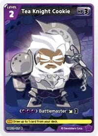 Tea Knight Cookie - The Dark Enchantress War - CookieRun: Braverse TCG card