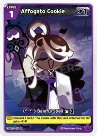 Affogato Cookie - The Dark Enchantress War - CookieRun: Braverse TCG card