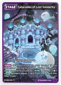 Catacombs of Lost Solidarity - The Dark Enchantress War - CookieRun: Braverse TCG card