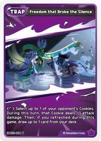 Freedom that Broke the Silence - The Dark Enchantress War - CookieRun: Braverse TCG card