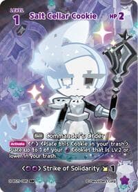 Salt Cellar Cookie (085) (SEC) - The Dark Enchantress War - CookieRun: Braverse TCG card