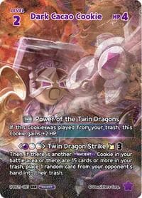 Dark Cacao Cookie (SSR) - The Dark Enchantress War - CookieRun: Braverse TCG card