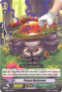 Poison Mushroom - BT08: Blue Storm Armada - Cardfight Vanguard card