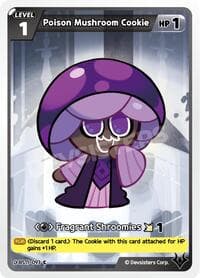 Poison Mushroom Cookie - The Dark Enchantress War - CookieRun: Braverse TCG card