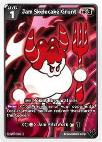 Jam Skelecake Grunt - The Dark Enchantress War - CookieRun: Braverse TCG card