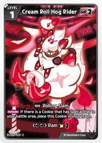 Cream Roll Hog Rider - The Dark Enchantress War - CookieRun: Braverse TCG card