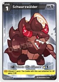 Schwarzwalder - The Dark Enchantress War - CookieRun: Braverse TCG card