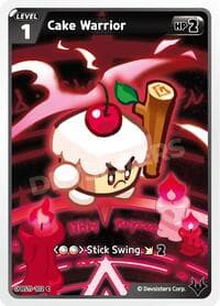 Cake Warrior - The Dark Enchantress War - CookieRun: Braverse TCG card